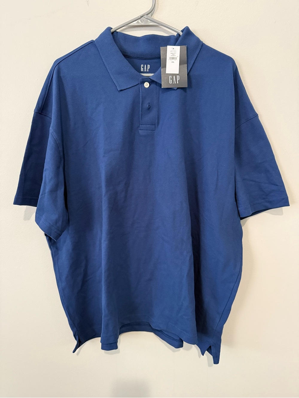 GAP Men's Classic Blue Polo Shirt NWT